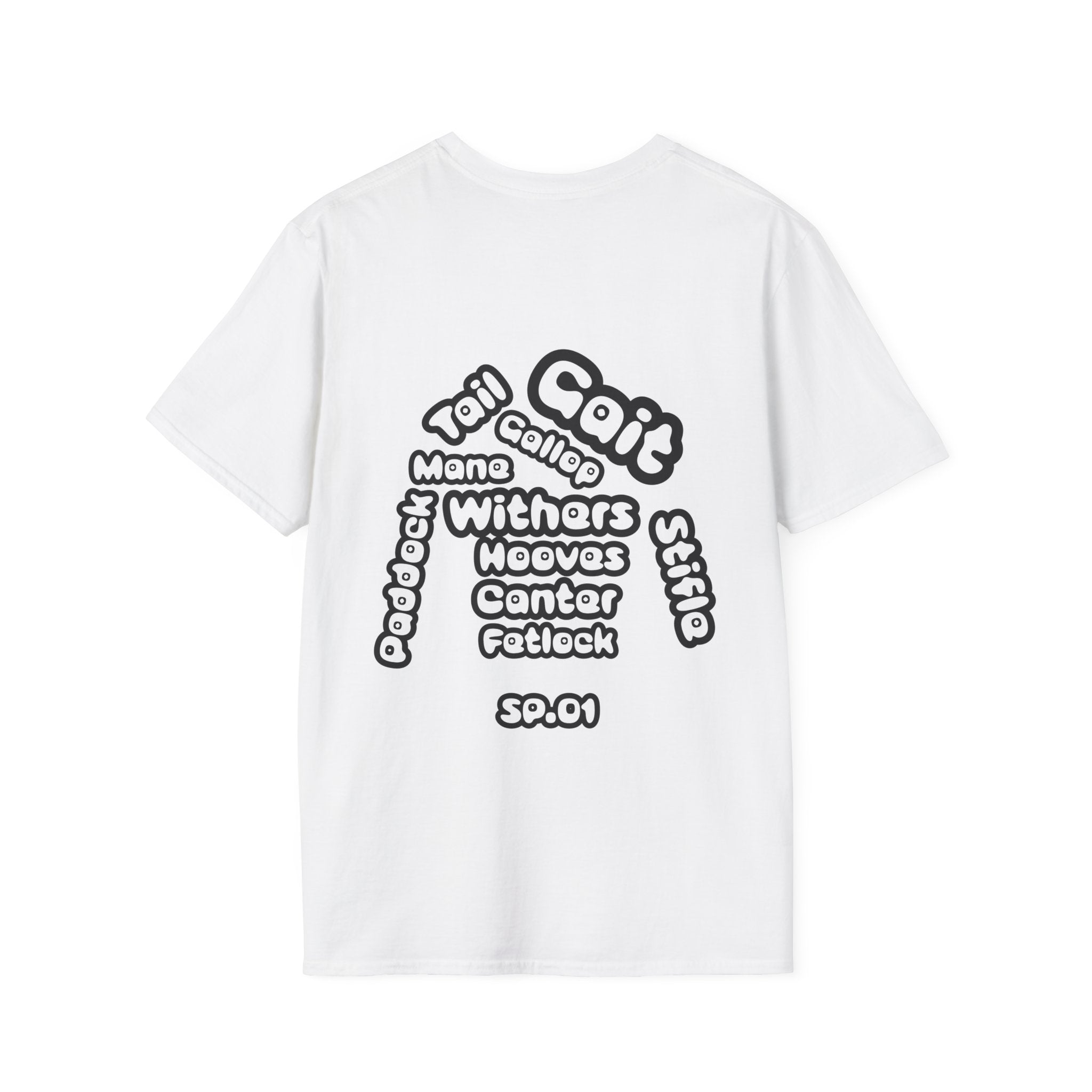 Silk and Paddock T-Shirt - SP.01 - White/Black