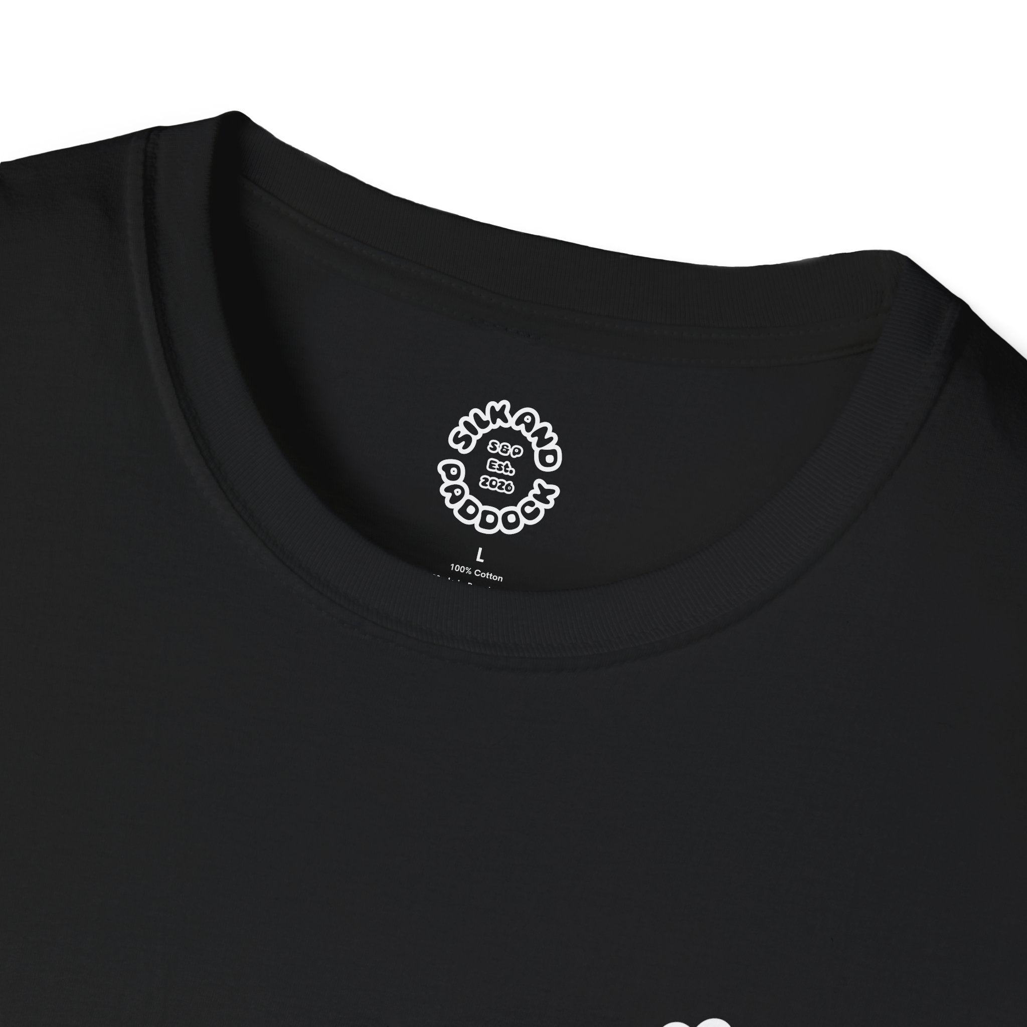 Silk and Paddock T-Shirt - SP.01 - Black/White
