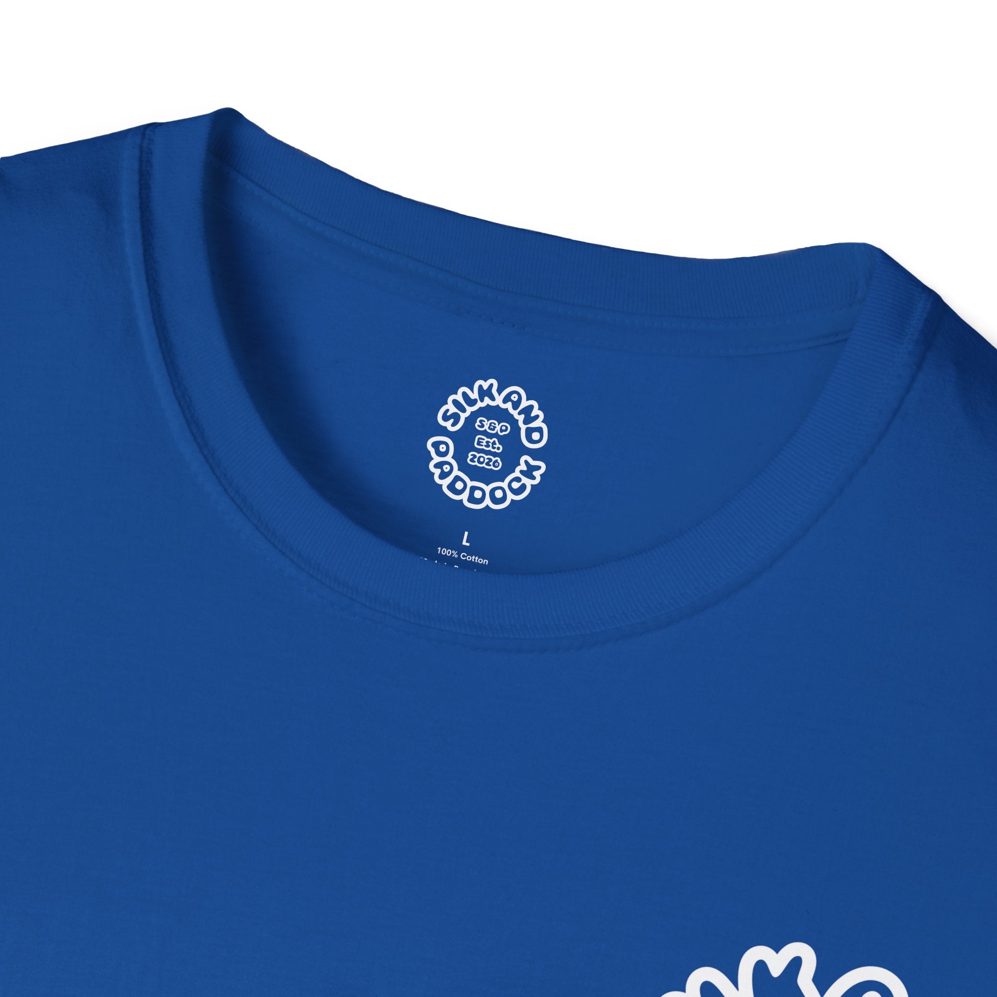 Silk and Paddock T-Shirt - SP.01 - Blue/White