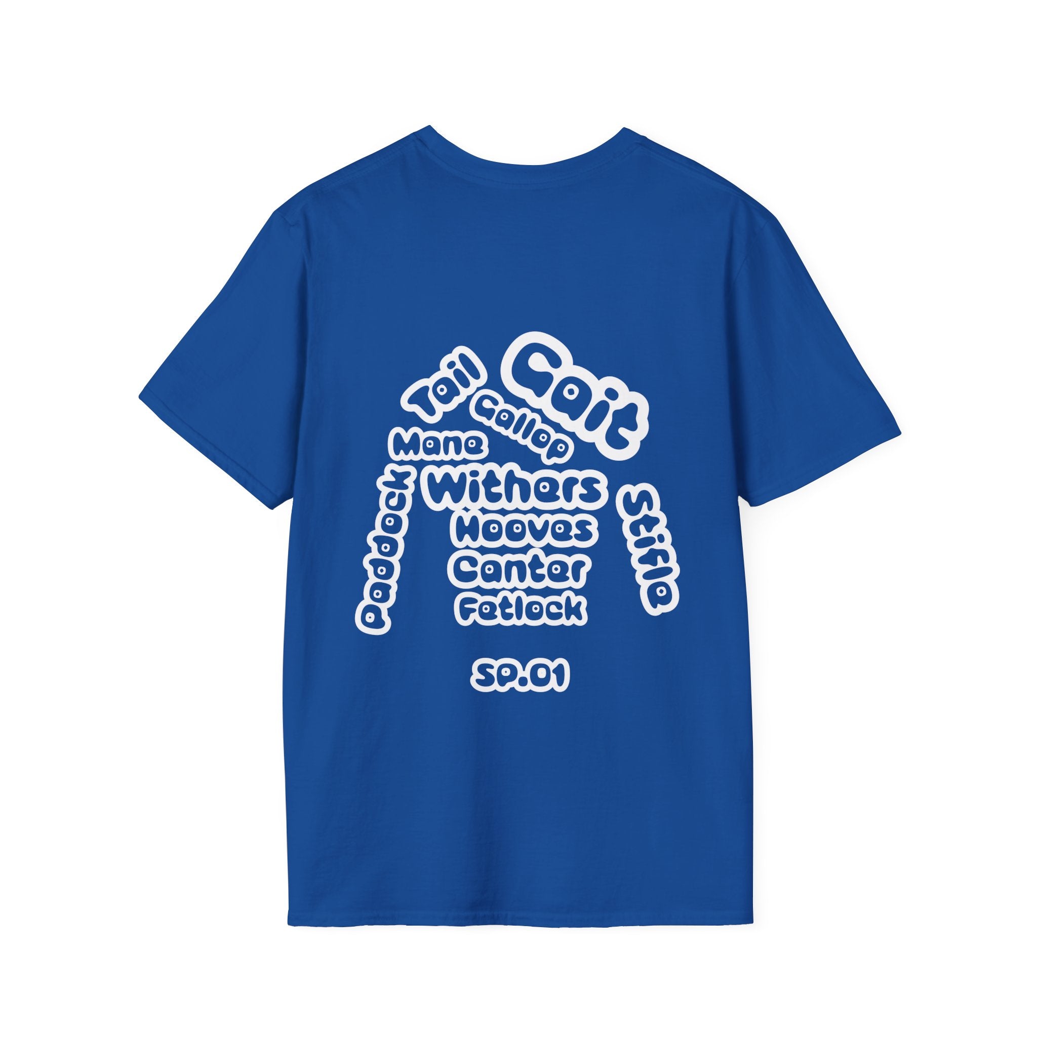 Silk and Paddock T-Shirt - SP.01 - Blue/White